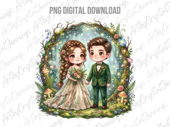 Enchanted Forest Wedding PNG: Your Creative Toolkit