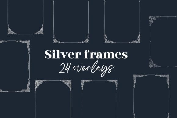 Silver Wedding Frames: The Secret to Instant Elegance in Your Designs