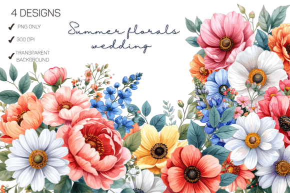 Summer Floral Wedding PNG: A Complete Guide for Designers